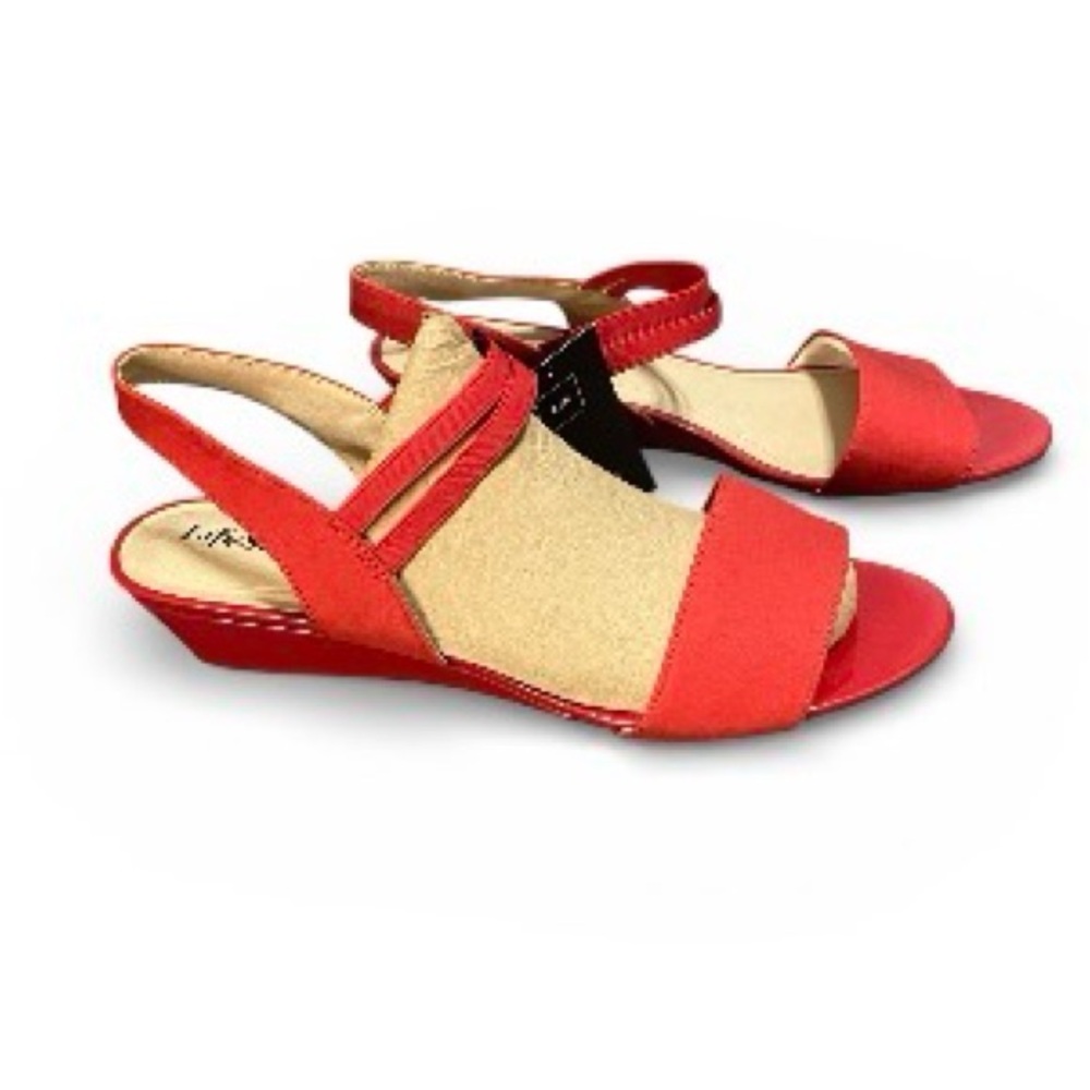 NWT LIFE STRIDE Yolo Wedge Sandal - Picture 1 of 5
